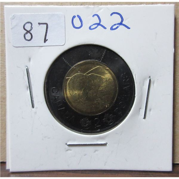 2022 canadian toonie, last of the queen