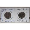 Image 1 : 2x2005 canadian victory nickles