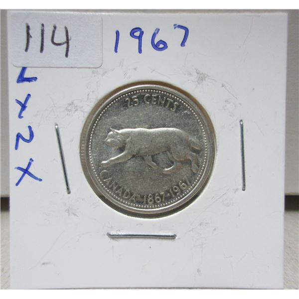 1969 canadian centennial quarter, LYXN
