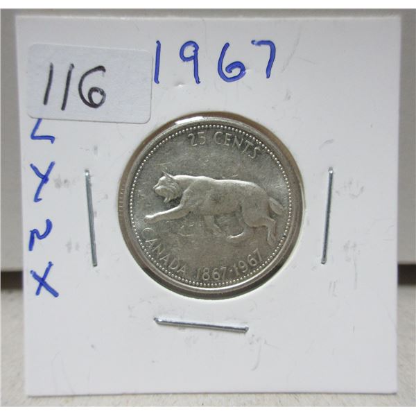 1971 canadian centennial quarter, LYXN
