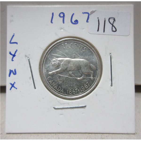 1973 canadian centennial quarter, LYXN
