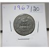 Image 1 : 1967 united states quarter