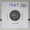 Image 1 : 1967 canadian centennial dime-fish