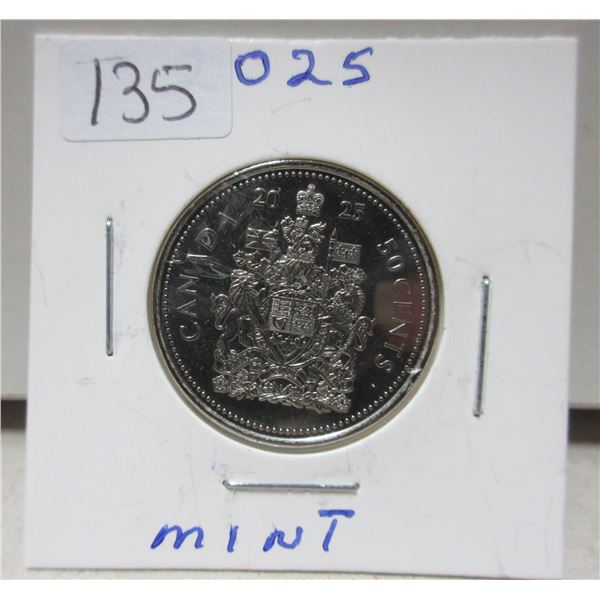 2025 canadian halg dollar, mint