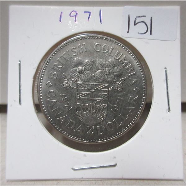 1971 canadian dollar B.C