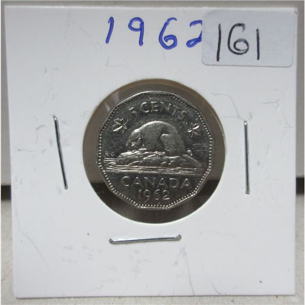 1962 canadian nickle