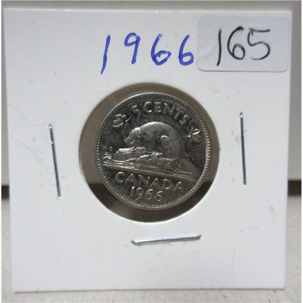 1966 canadian nickle