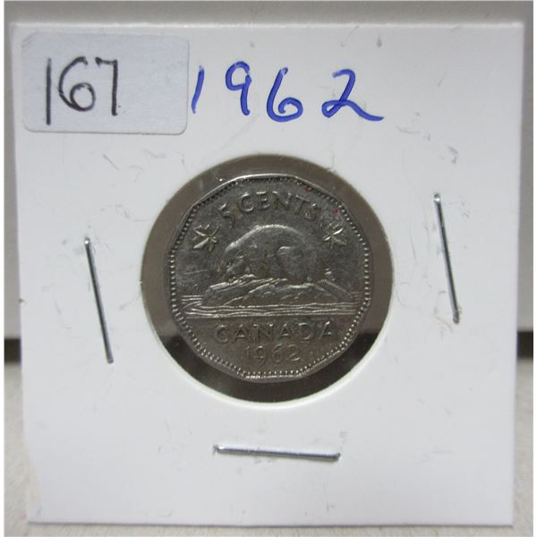 1962 canadian nickle