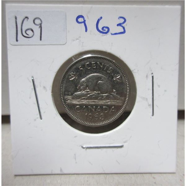 1963 canadian nickle