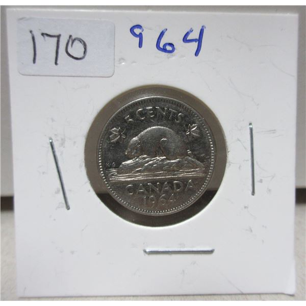 1964 canadian nickle