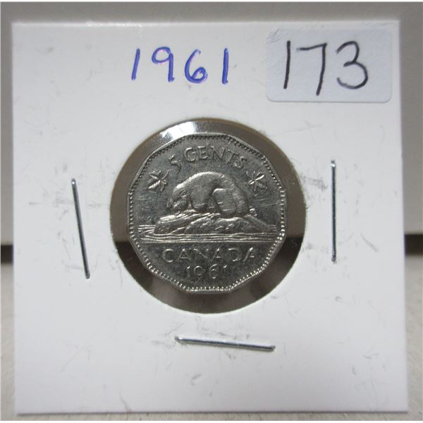 1961 canadian nickle