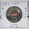 Image 1 : 2020 canadian toonie, bill reid in colour