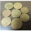 Image 3 : 9 various foreign coins