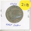 Image 1 : 1-1954 .50 Cent Silver Coin USA