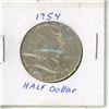 Image 2 : 1-1954 .50 Cent Silver Coin USA