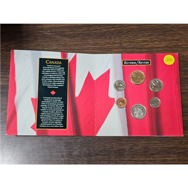 1996 Uncirculated Coin Set "Oh Canada!". Royal Canadian Mint