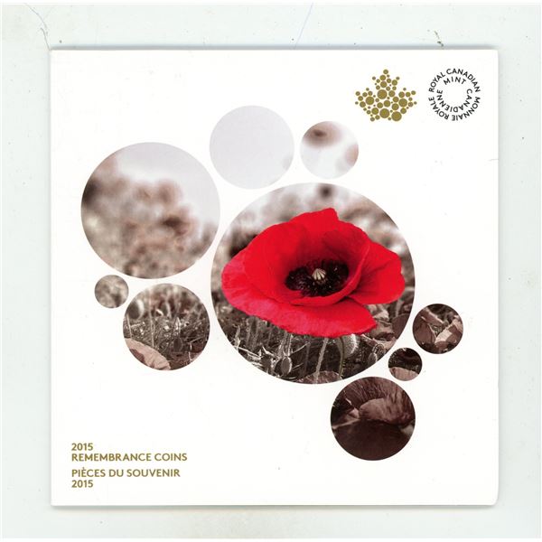 2015 Remembrance  Coins.