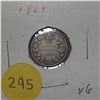 Image 1 : 1929 Canada Silver 10 Cents Coin.