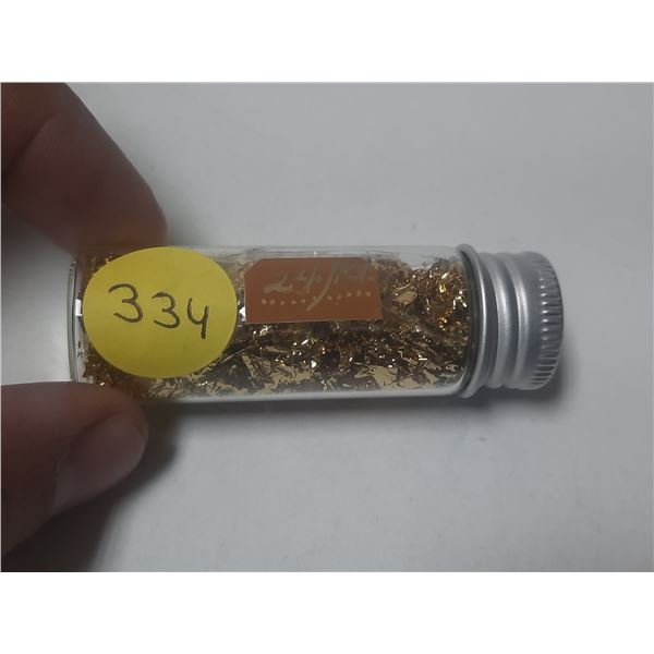 24 Kt Gold Flakes.