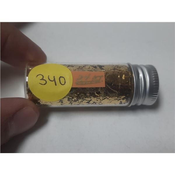 24 Kt Gold Flakes.
