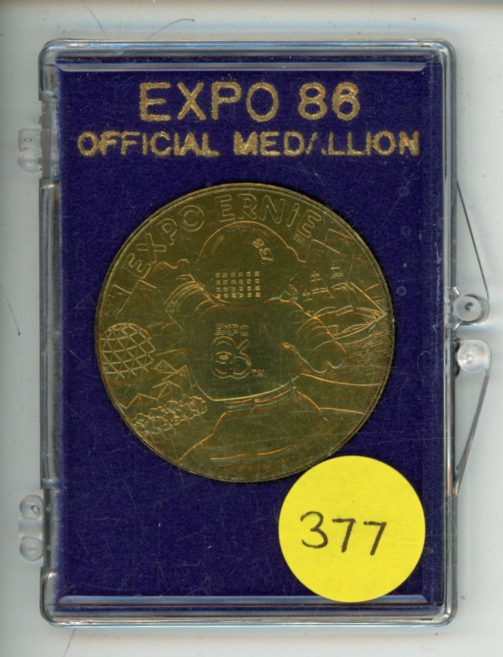 Expo 86 Official Medallion. - Schmalz Auctions
