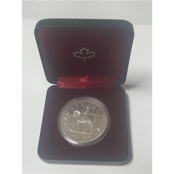 1973 Canada Silver One Dollar.