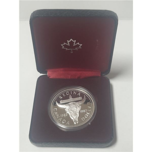 1982 Canada Silver One Dollar.