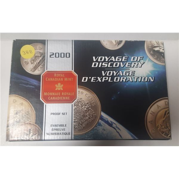 2000 Canada Royal Canadian Mint Proof Set.