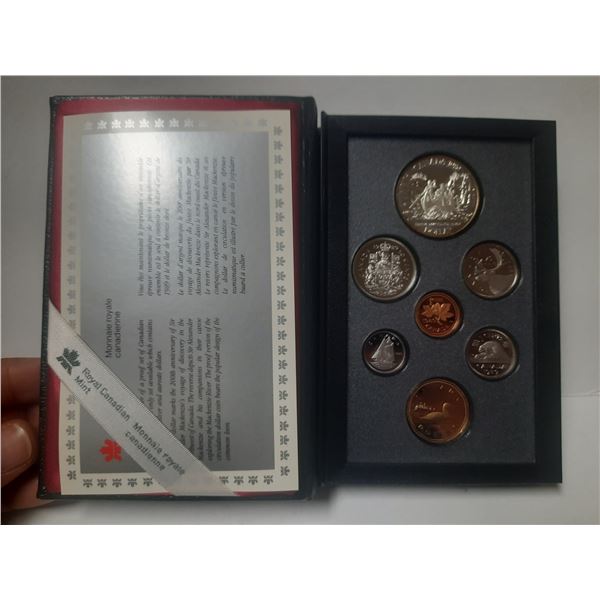 1989 Canada Proof Set.