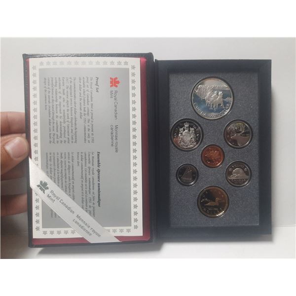 1992 Canada Proof Set.