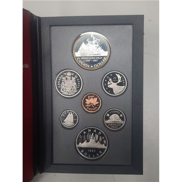 1987 Canada Proof Set.