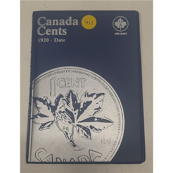 Canada Cents 1920-Date. (Different Years)