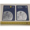 Image 1 : Canada 50 Cents 1937-1983 and 1984-Date Coins Binder. (Total 20 Coins)