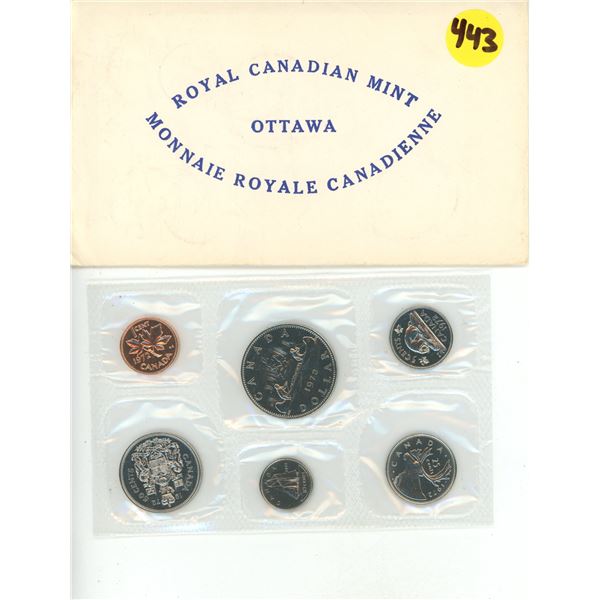 1972 Canadian Uncirculated Coin Set