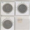 Image 2 : (3) Canadian Voyageur One Dollar Coin (1983, 1984, 1986)