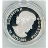Image 2 : Royal Canadian Mint 2016 10 Dollar Fine Silver Coin "Celebration of Love" Housed in Original Case