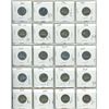 Image 3 : (2) Sheet of 5 Cents Coins of Different Years. (Total 40 Coins)