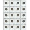 Image 4 : (2) Sheet of 5 Cents Coins of Different Years. (Total 40 Coins)