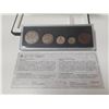 Image 2 : Royal Canadian Mint 90th Anniversary Coin Set 1908-1998 Sterling Silver Coins with antique finish. C