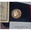Image 2 : 1976  $100.00, 22 Karat Gold Proof Coin. Certificate of Authenticity included.