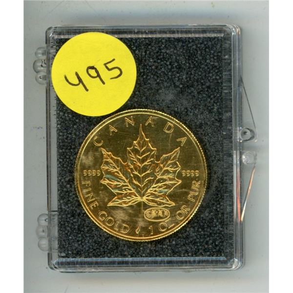 1999  $50.00, 1 OZ OR PUR Fine Gold Coin 9999.