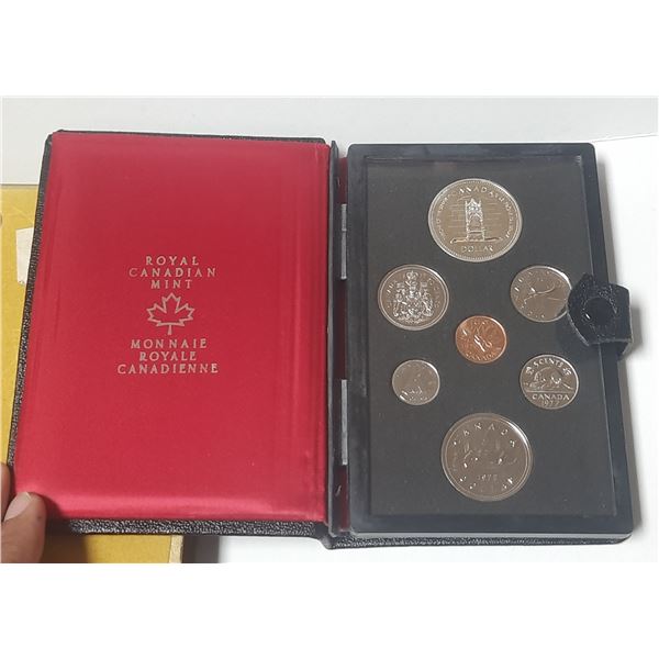 1977  Canadian Coin Set Commemorating Queen Elizabeth’s 25th Anniversary of the Accession. 