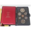 Image 1 : 1977  Canadian Coin Set Commemorating Queen Elizabeth’s 25th Anniversary of the Accession. 