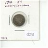 Image 1 : Newfoundland. 1912 Silver 5 Cents. VG-8.
