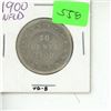 Image 1 : Newfoundland. 1900 Silver 50 Cents. VG.