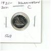 Image 1 : 1921 – 2021 100th Anniversary of the Bluenose with Delamination Error on the C in CENTS. BU
