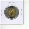 Image 2 : 1921 – 2021 Colourized Insulin $2 Toonie. Commemorates the 100th Anniversary of Doctors Ban