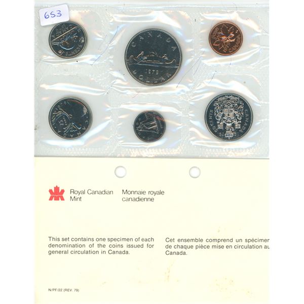 1979 Canadian proof Like 6- Coin Set