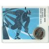 Image 1 : 2010 Vancouver Winter Olympic Games Sports Card w/ Colourized Hockey 25Cents Coin