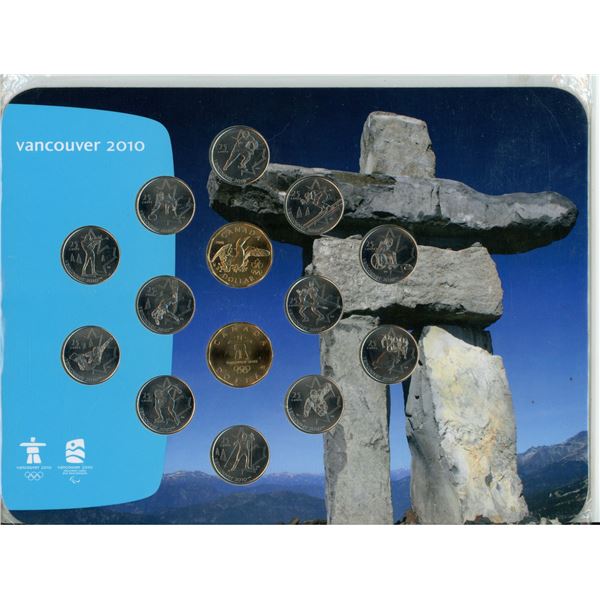 2010 Vancouver Olympic and Paralympic Winter Games Coin Collection